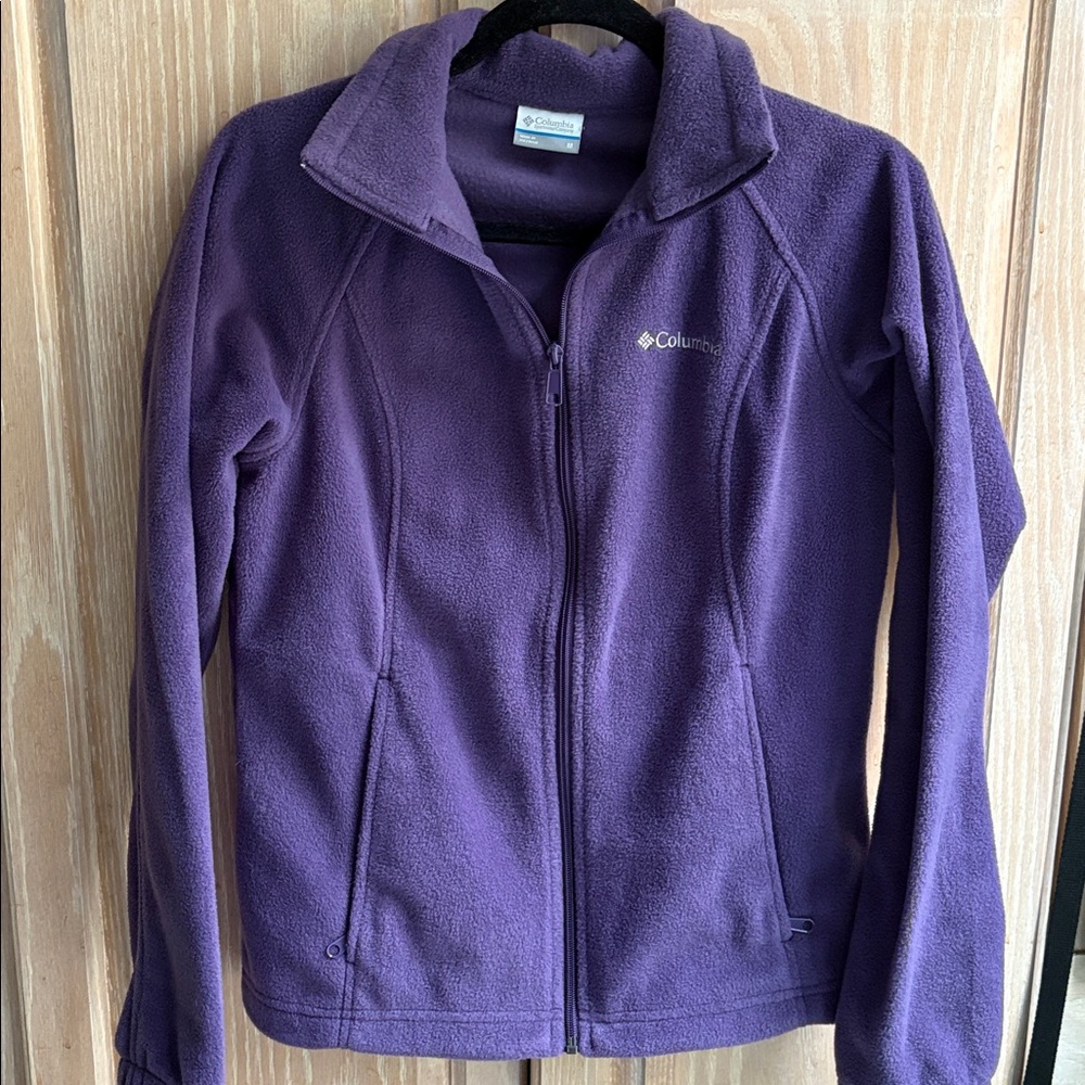 Columbia Purple Fleece Jacket